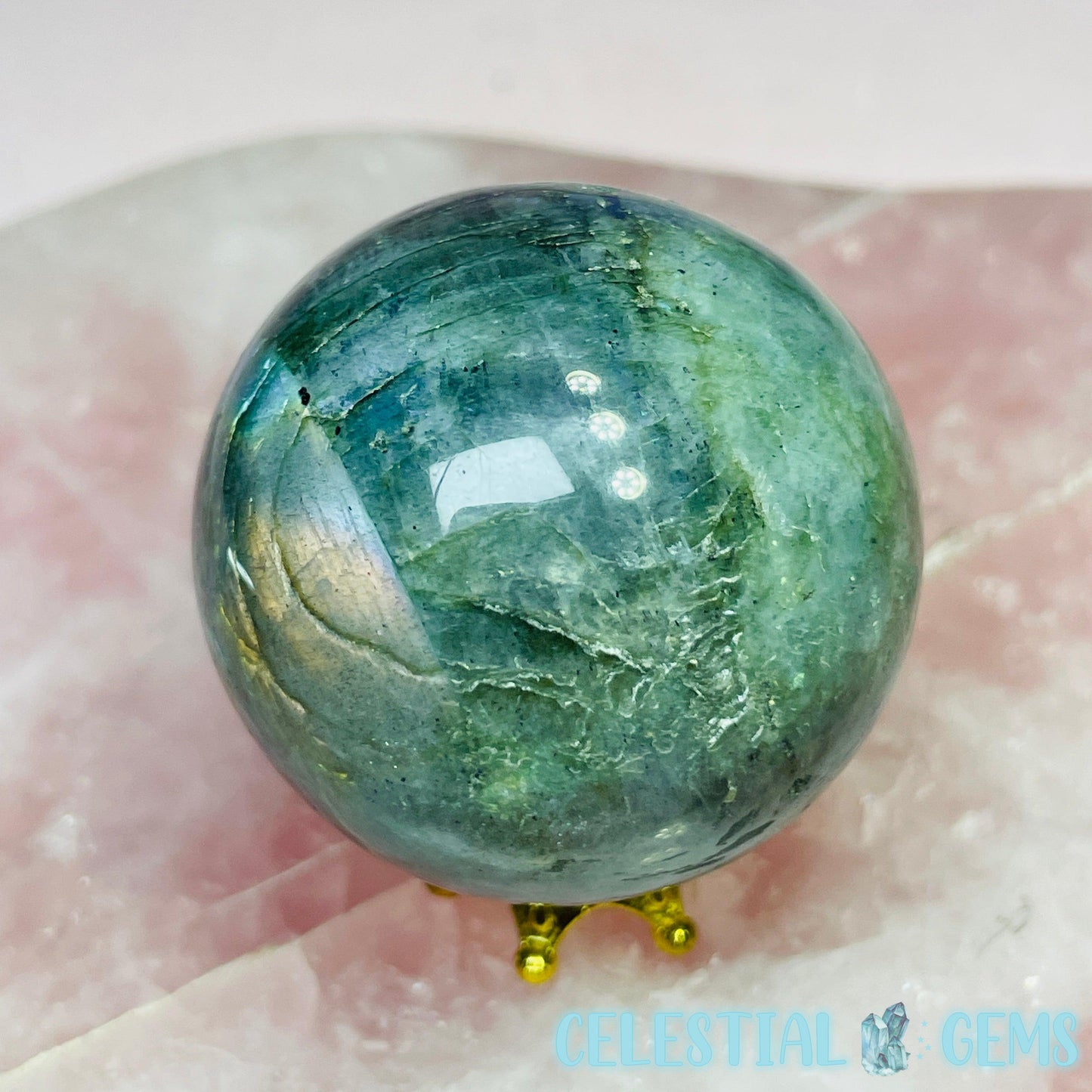 Labradorite Small Sphere A (Video)