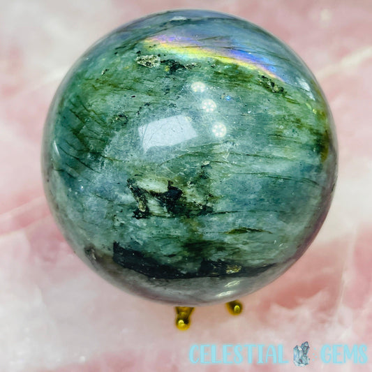 Labradorite Small Sphere B (Video)