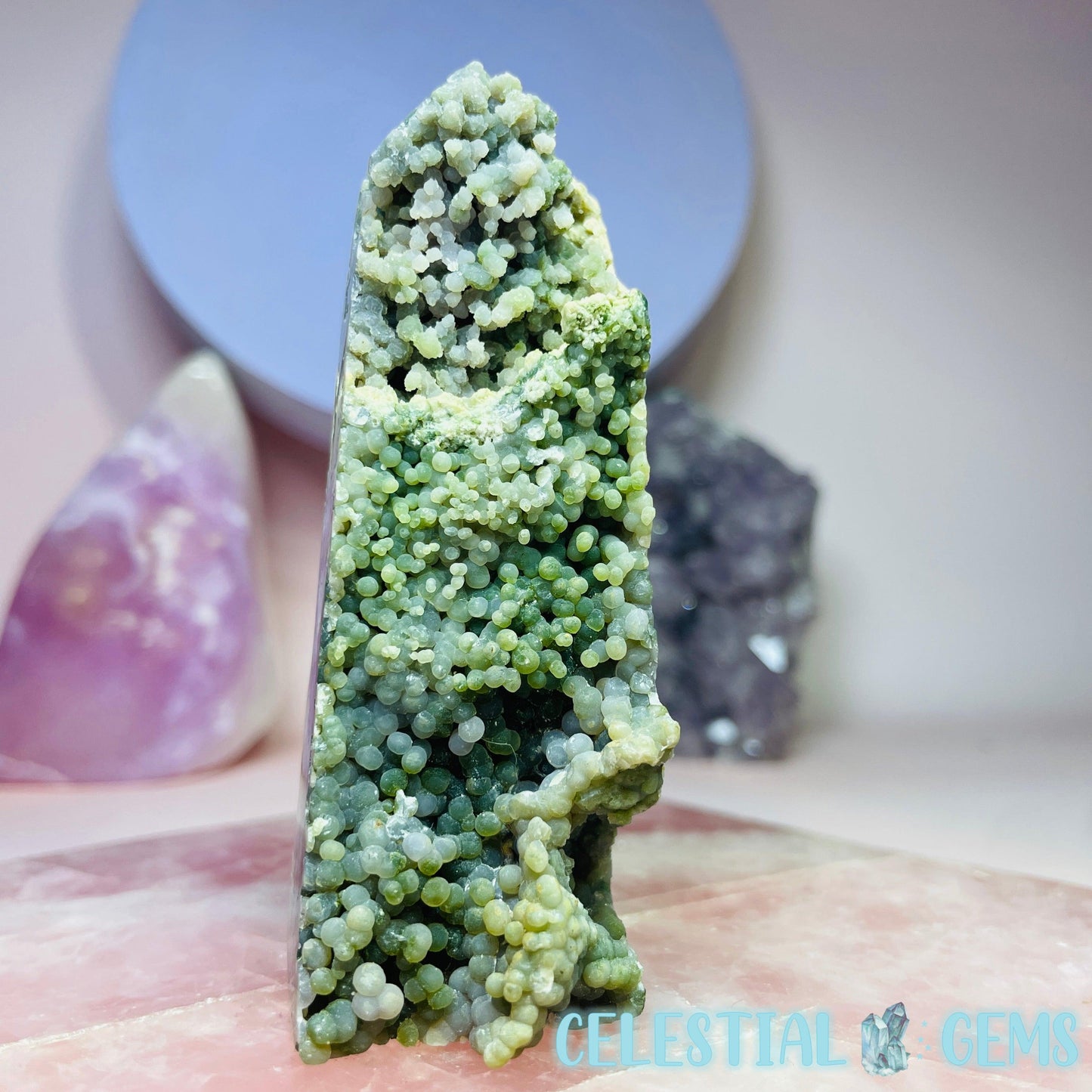 Botryoidal Grape Agate Tower