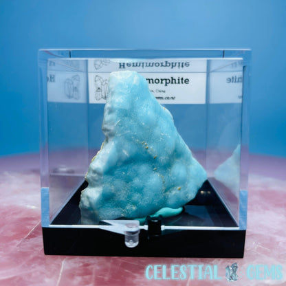 Hemimorphite Small Slab Specimen in Box