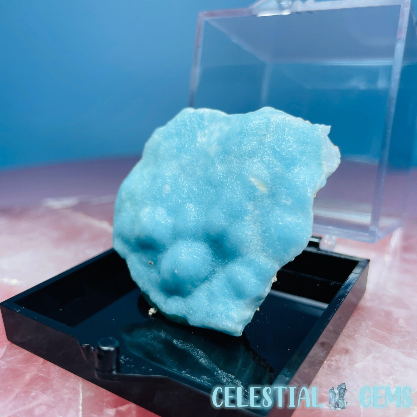 Hemimorphite Small Slab Specimen in Box