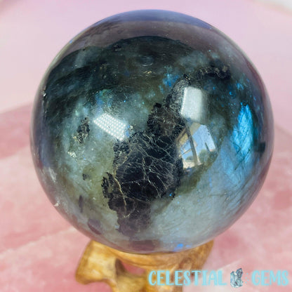 Labradorite Medium Sphere H (Video)