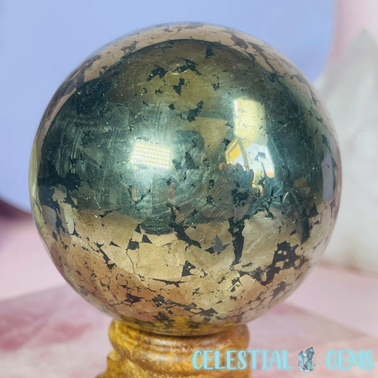 Pyrite in Matrix Solid Large Sphere C