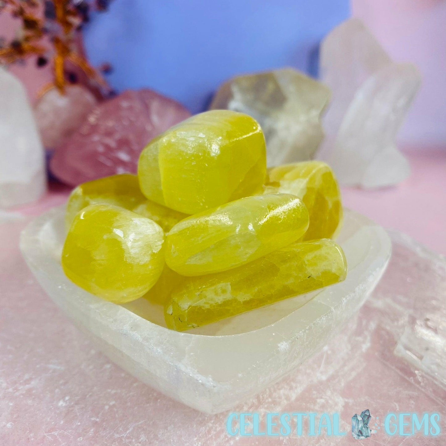 Lemon Calcite Tumble