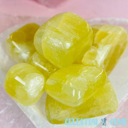 Lemon Calcite Tumble