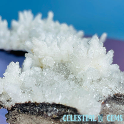 White Aragonite Druzy Cluster Medium Specimen