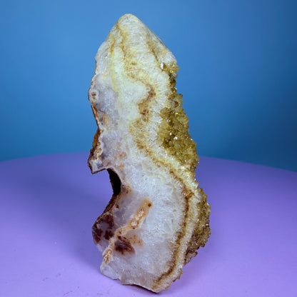Citrine Druzy Tower (Video)