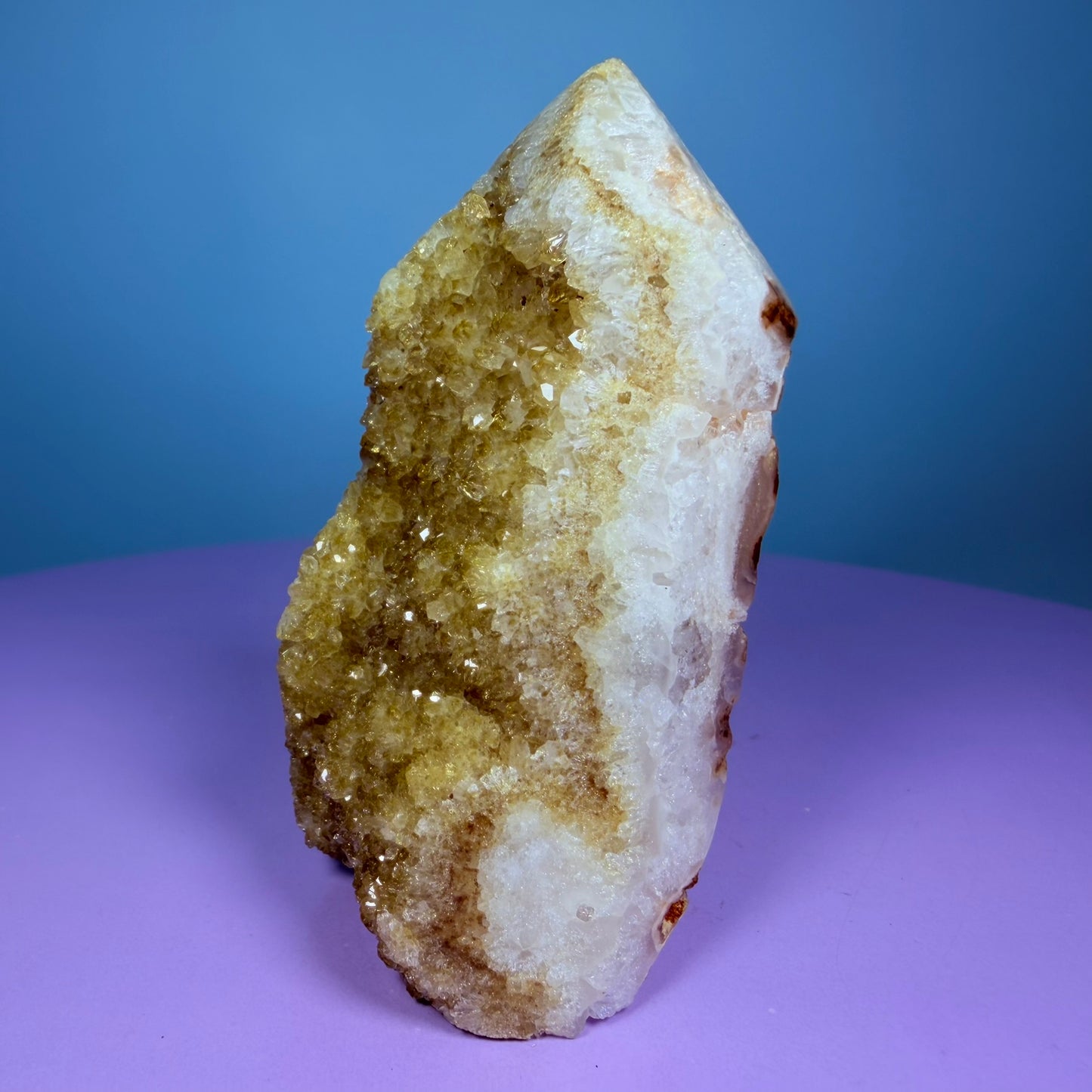 Citrine Druzy Tower (Video)
