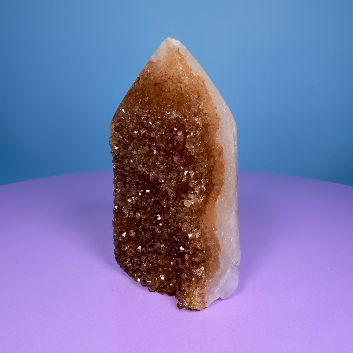Citrine Druzy Tower (Video)