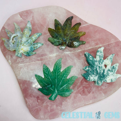 Magical Leaf Small Carving