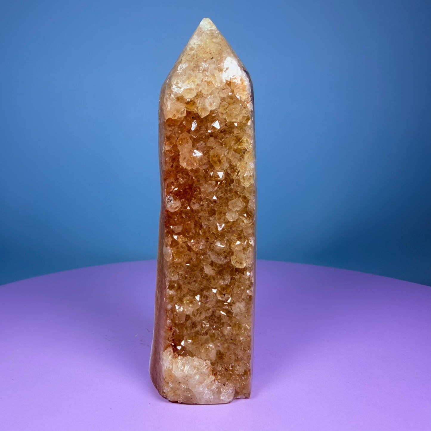 Citrine Druzy Tower (Video)