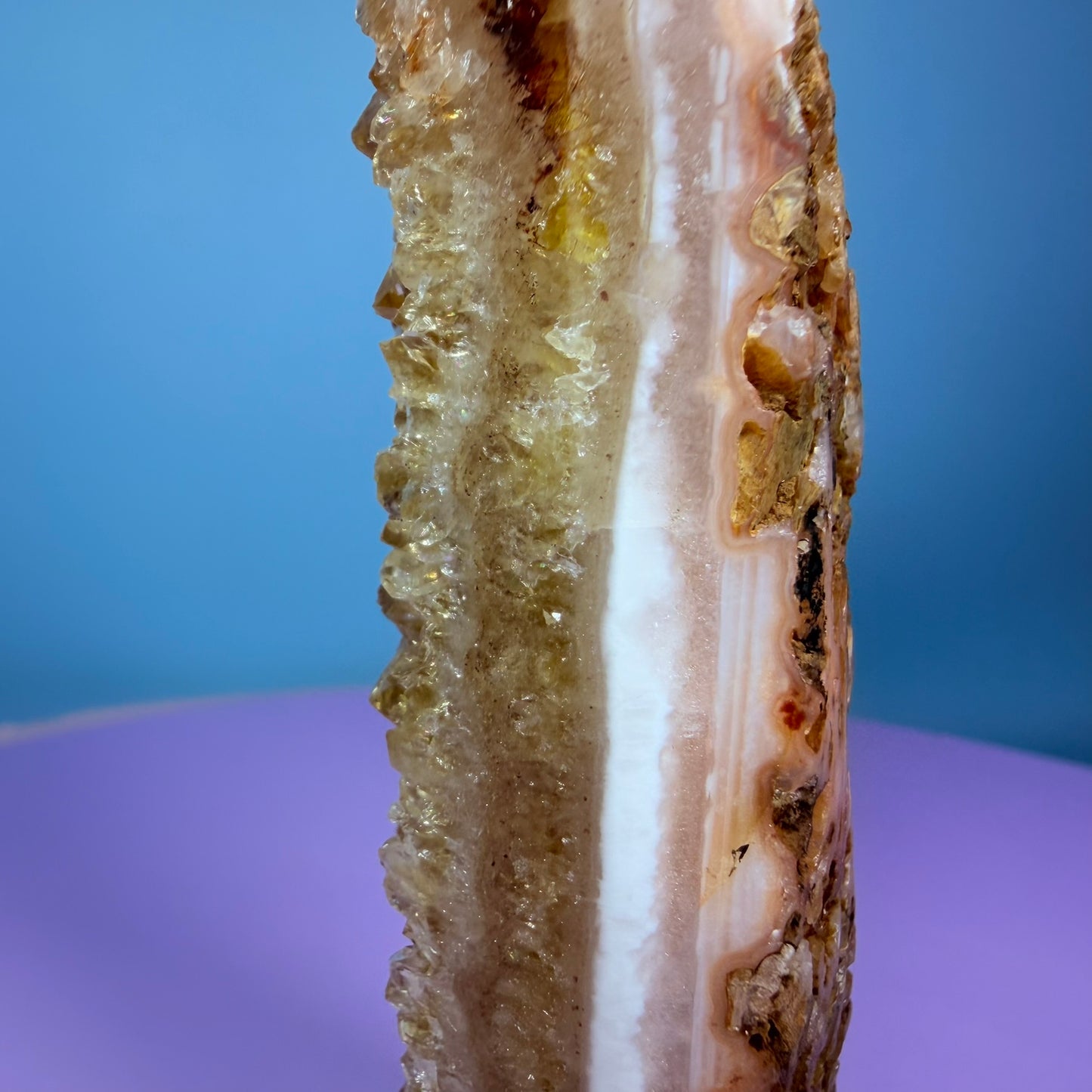 Citrine Druzy Tower (Video)