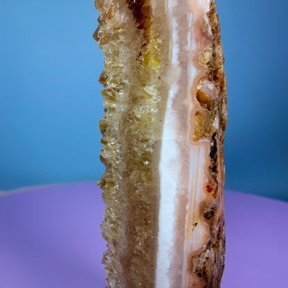 Citrine Druzy Tower (Video)