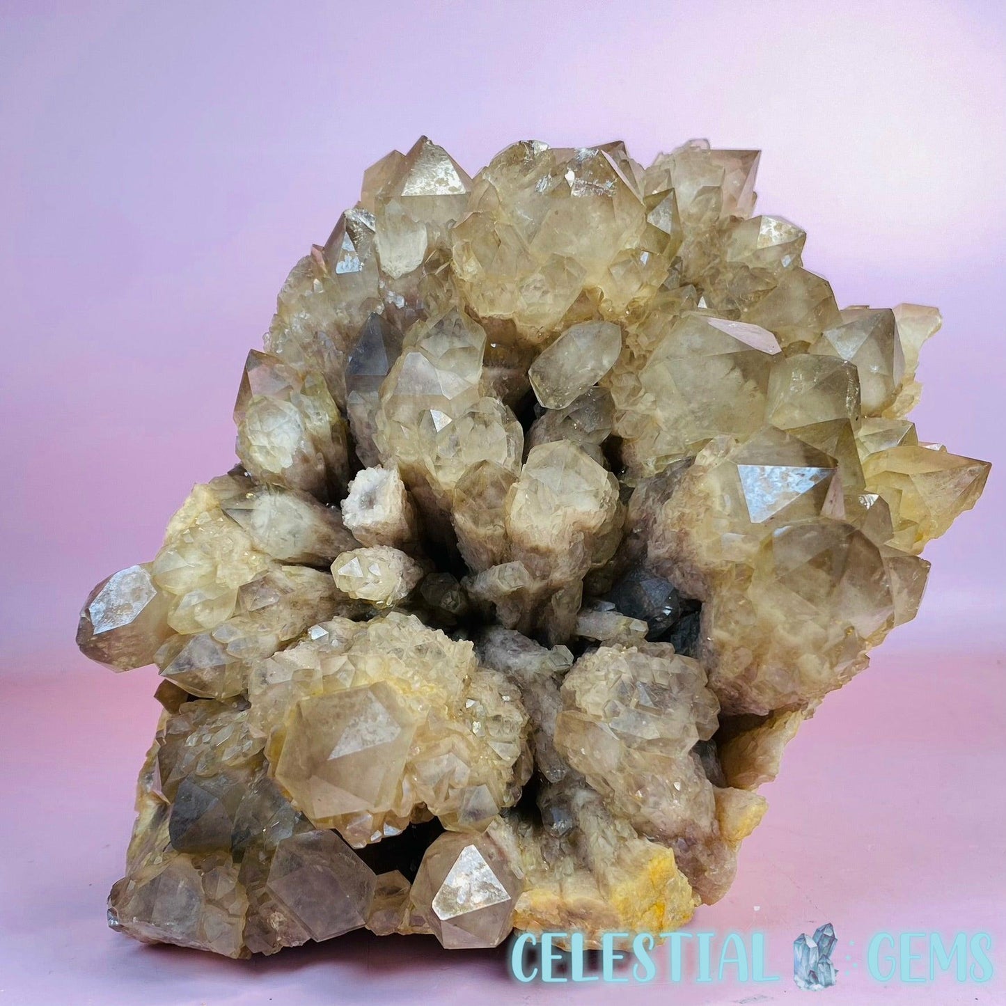 Smoky Quartz XXL Cluster