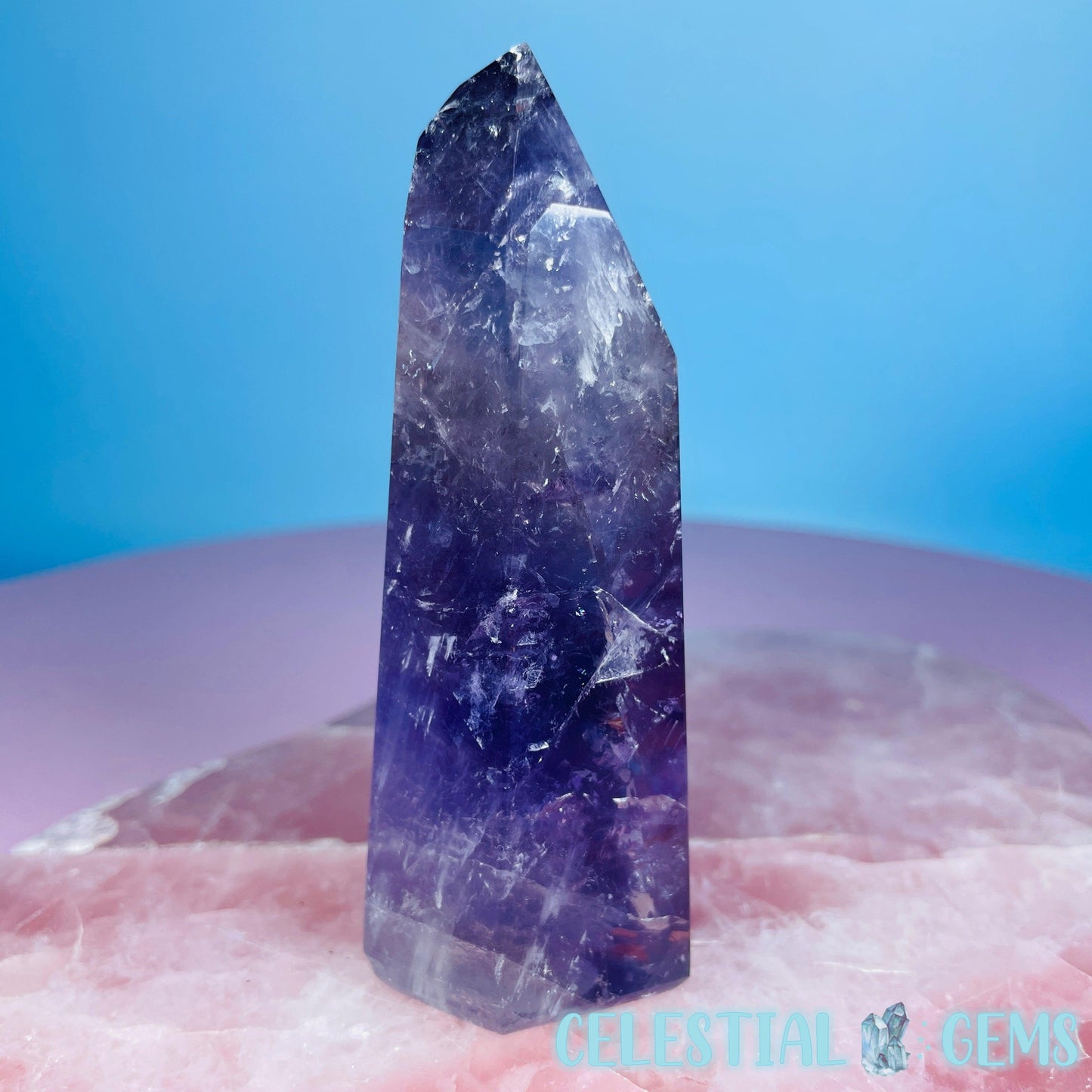 High Grade Amethyst Medium Tower