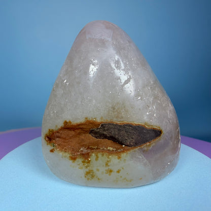 Sugar Quartz Small Semi-Polished Cluster Freeform (Video)