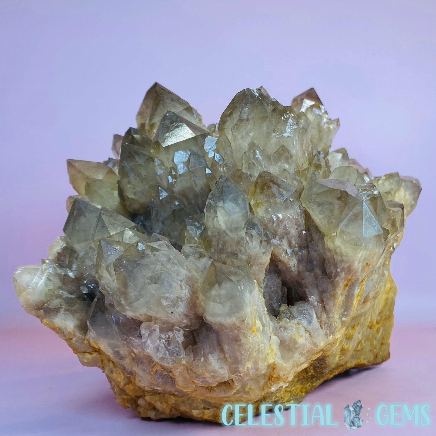 Smoky Quartz XXL Cluster