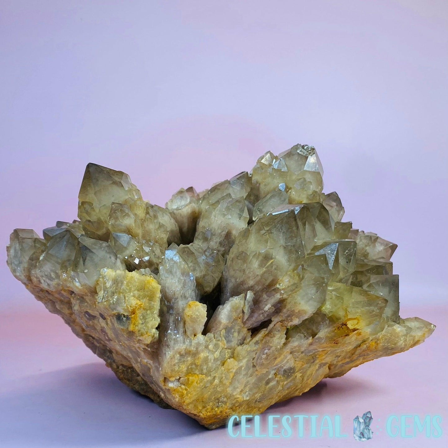 Smoky Quartz XXL Cluster