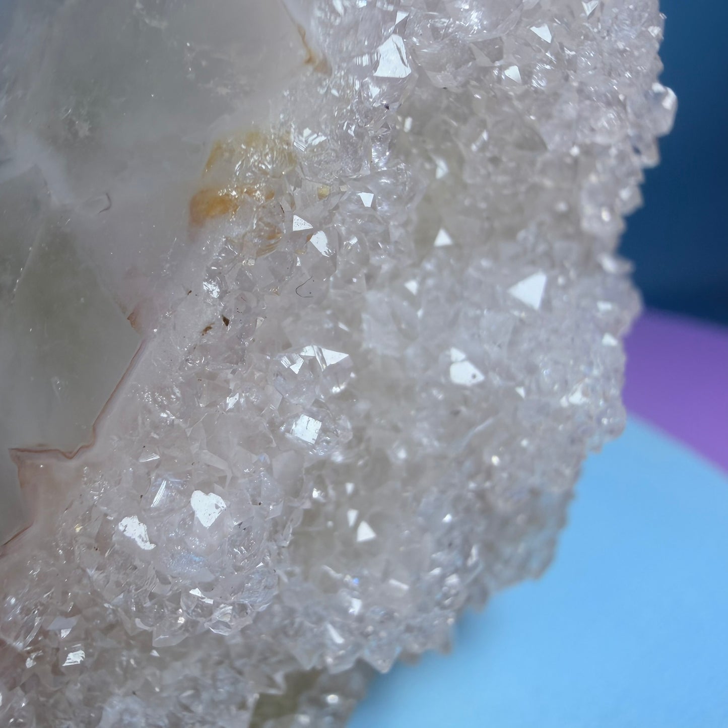 Sugar Quartz Small Semi-Polished Cluster Freeform (Video)