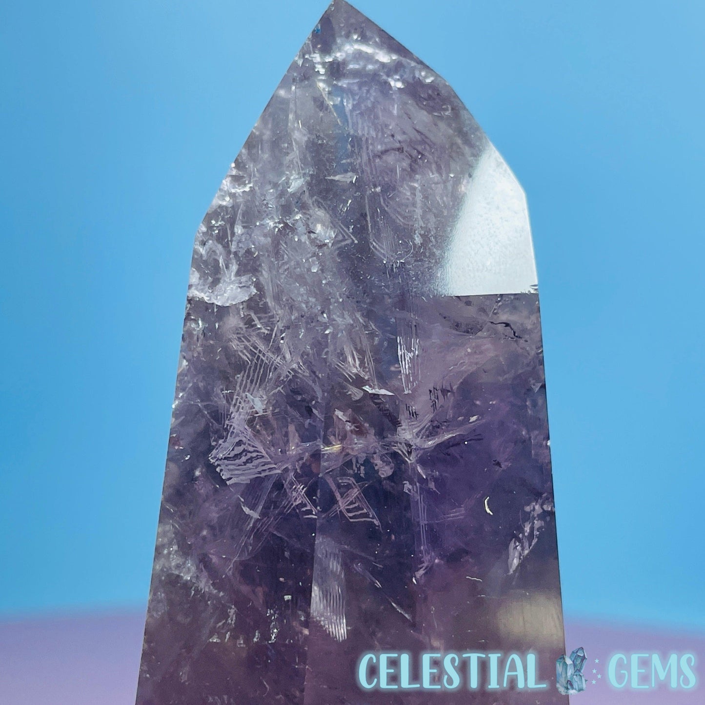 High Grade Amethyst Medium Tower