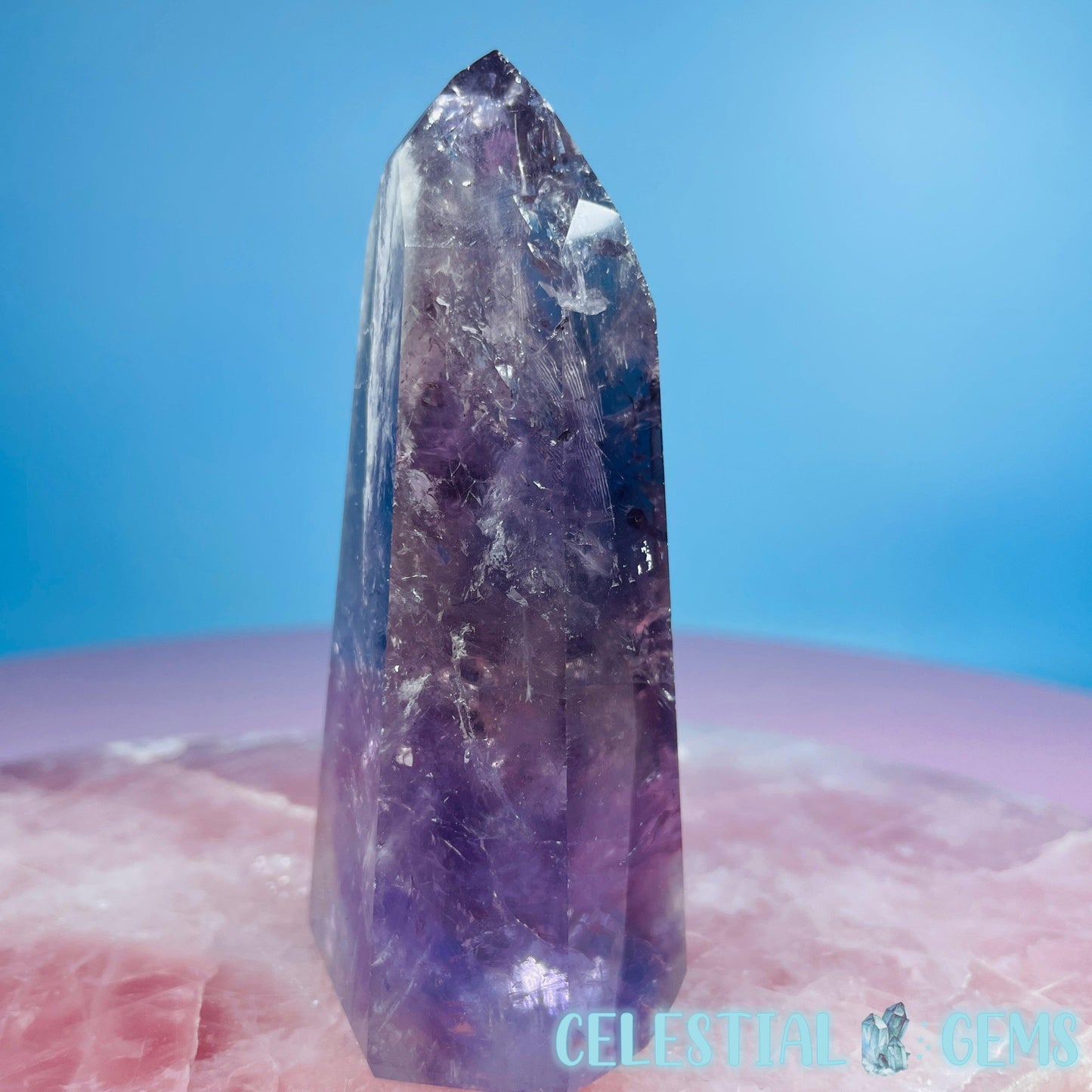 High Grade Amethyst Medium Tower