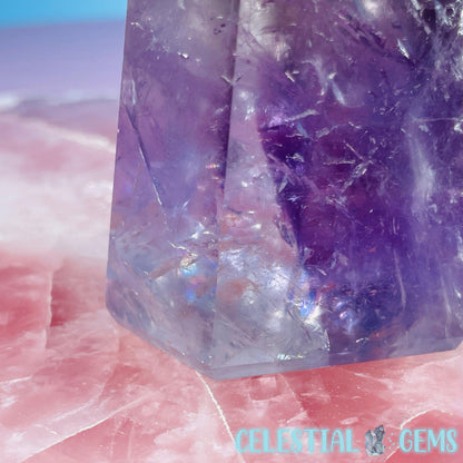 High Grade Amethyst Medium Tower