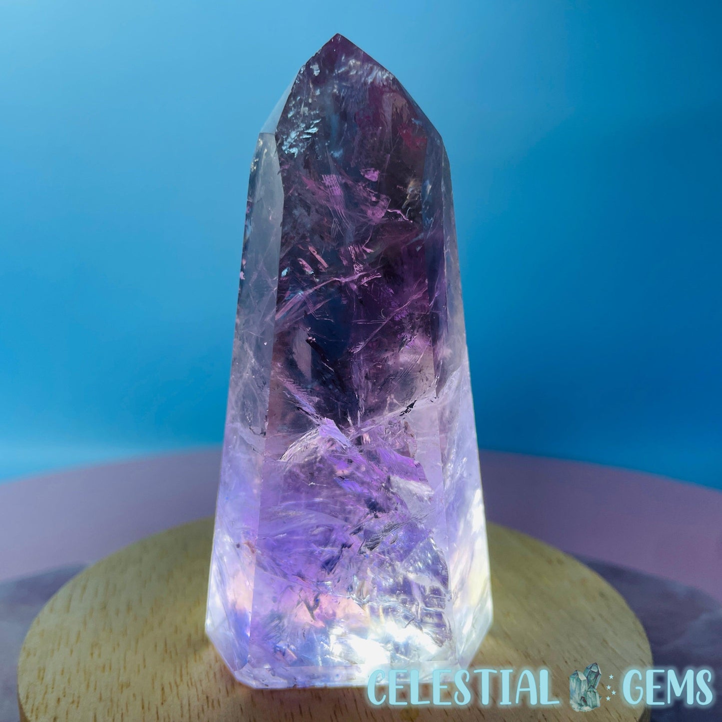 High Grade Amethyst Medium Tower