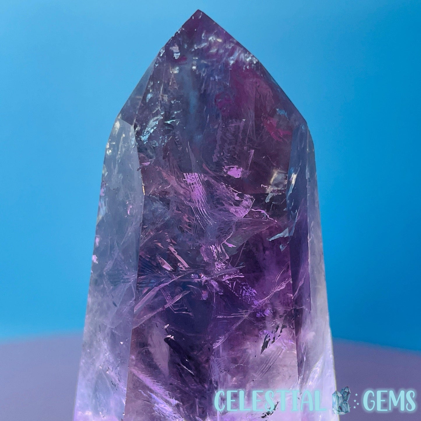 High Grade Amethyst Medium Tower