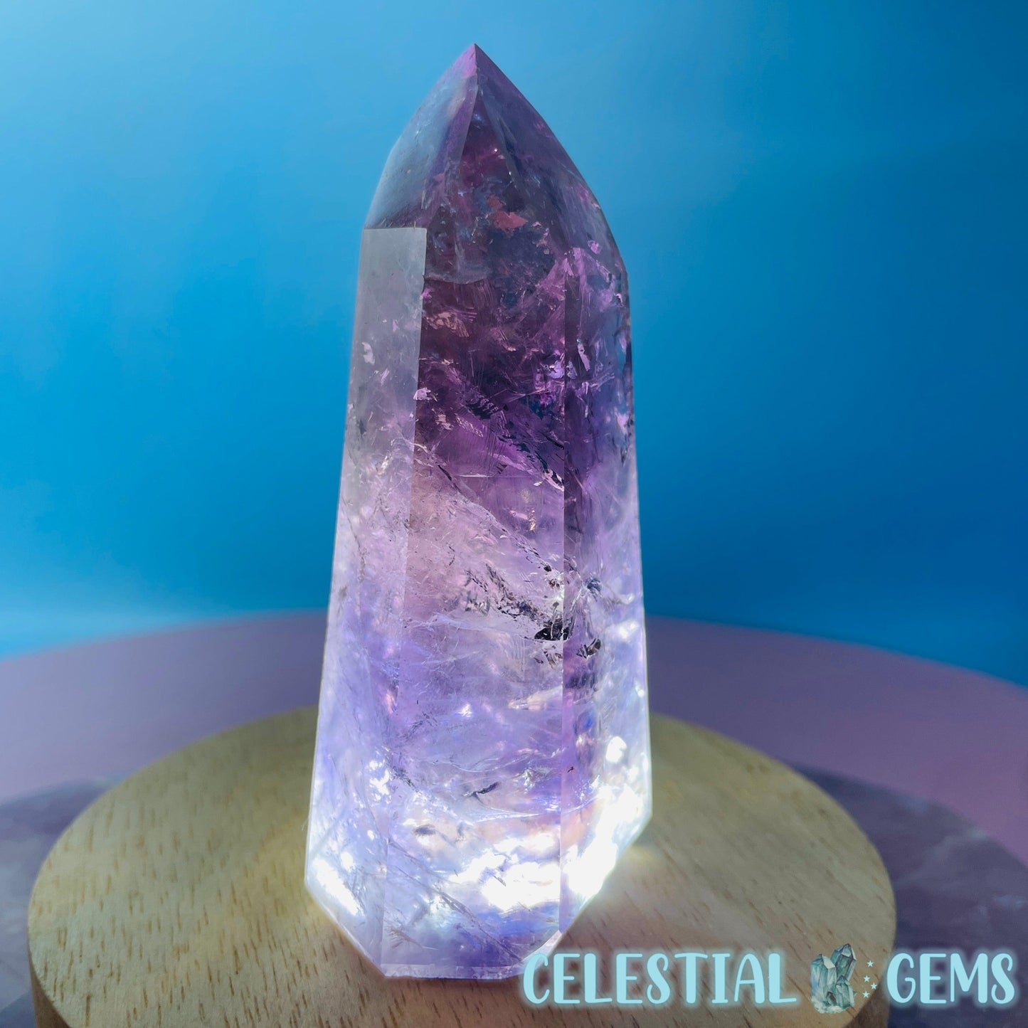 High Grade Amethyst Medium Tower