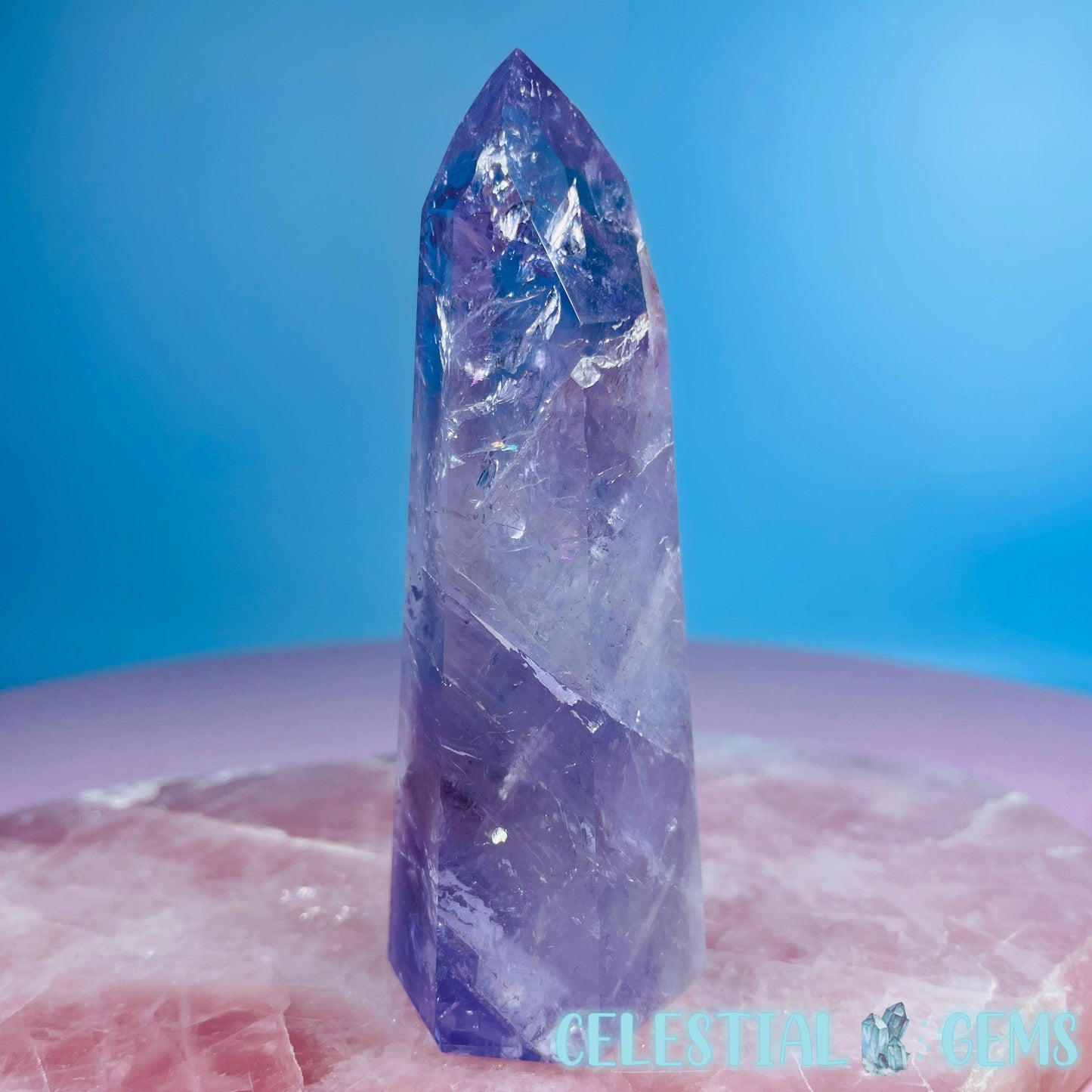 High Grade Amethyst Medium Tower