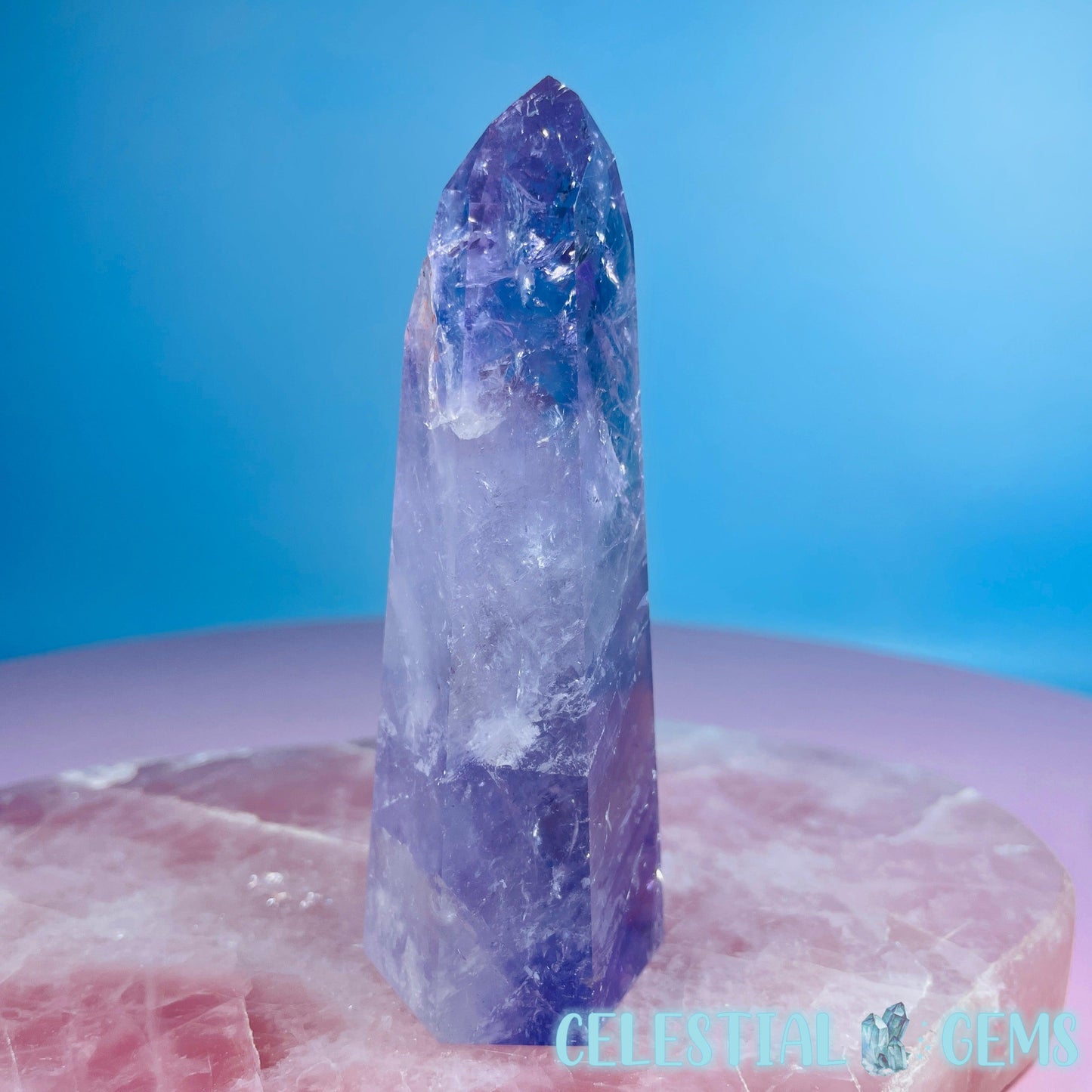 High Grade Amethyst Medium Tower