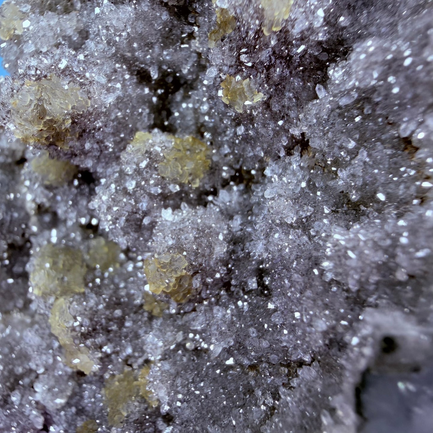 Green Prasiolite Sugar Amethyst Medium Semi-Polished Cluster Freeform with Agate (Video)