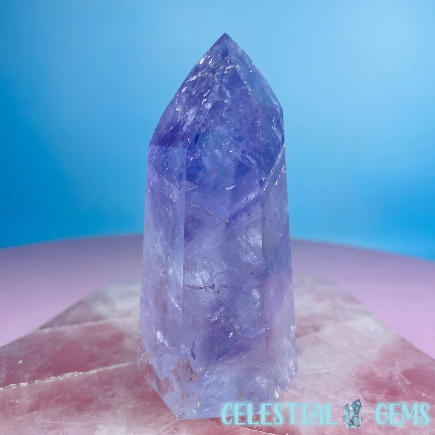 High Grade Amethyst Medium Tower