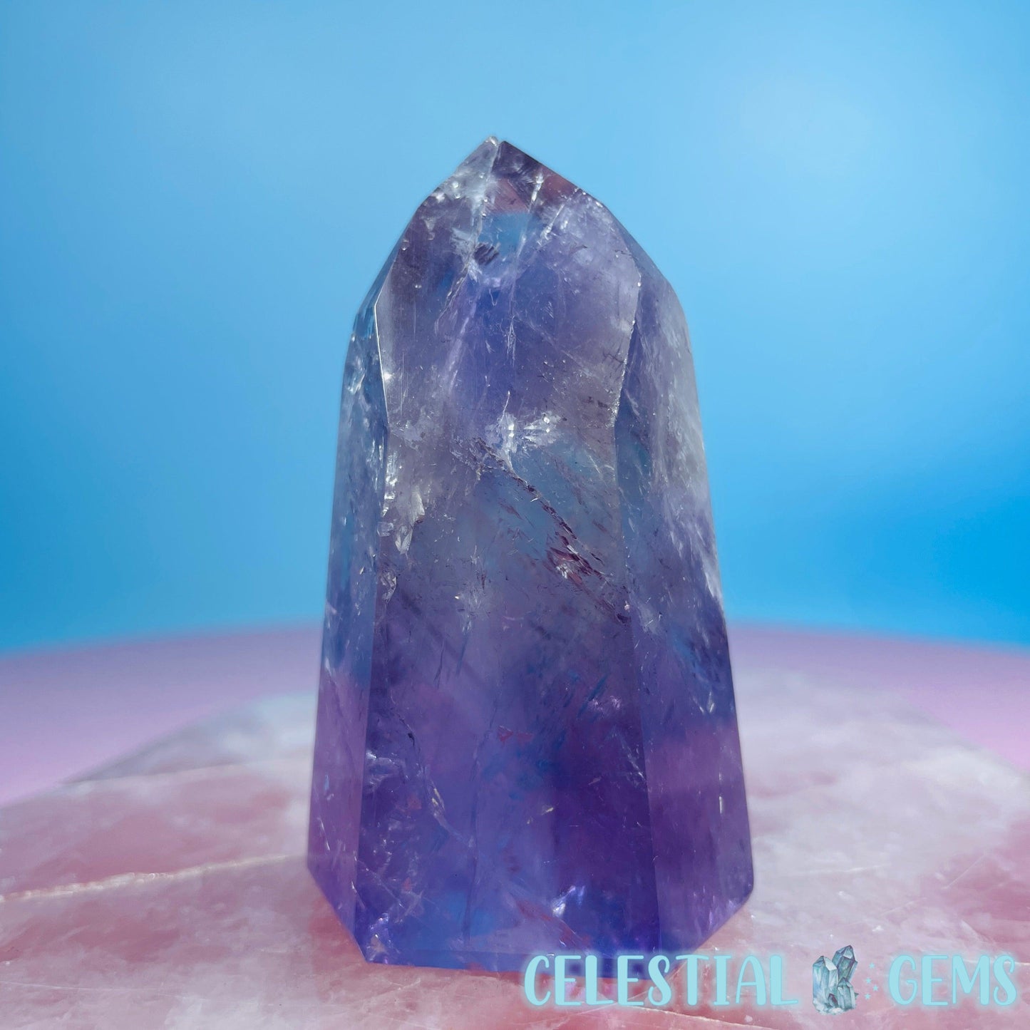 High Grade Amethyst Medium Tower