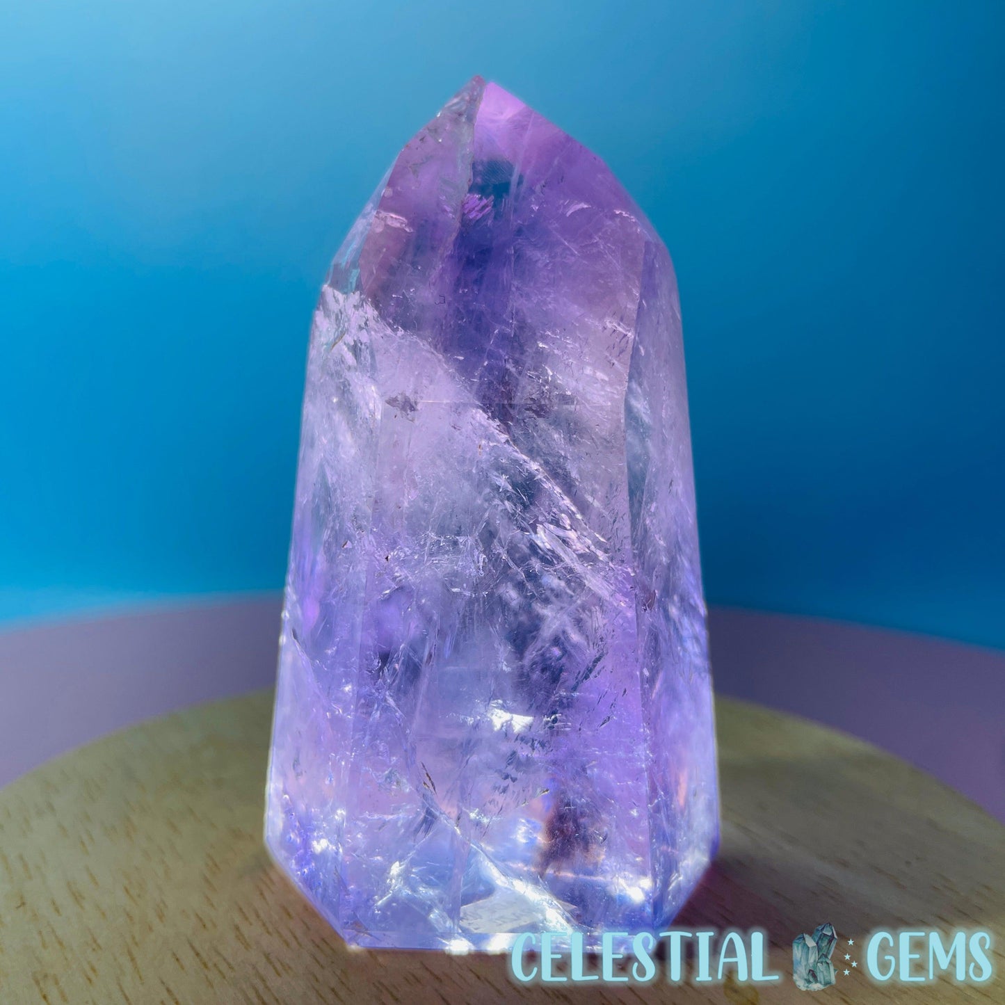 High Grade Amethyst Medium Tower