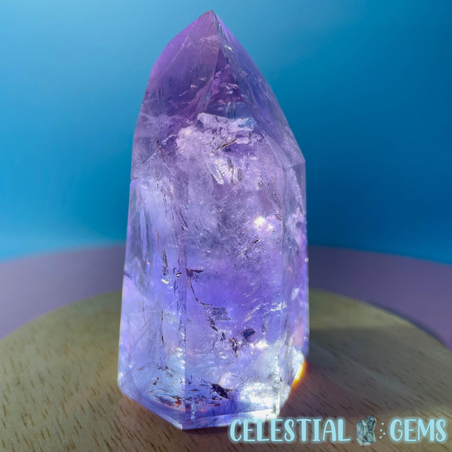 High Grade Amethyst Medium Tower