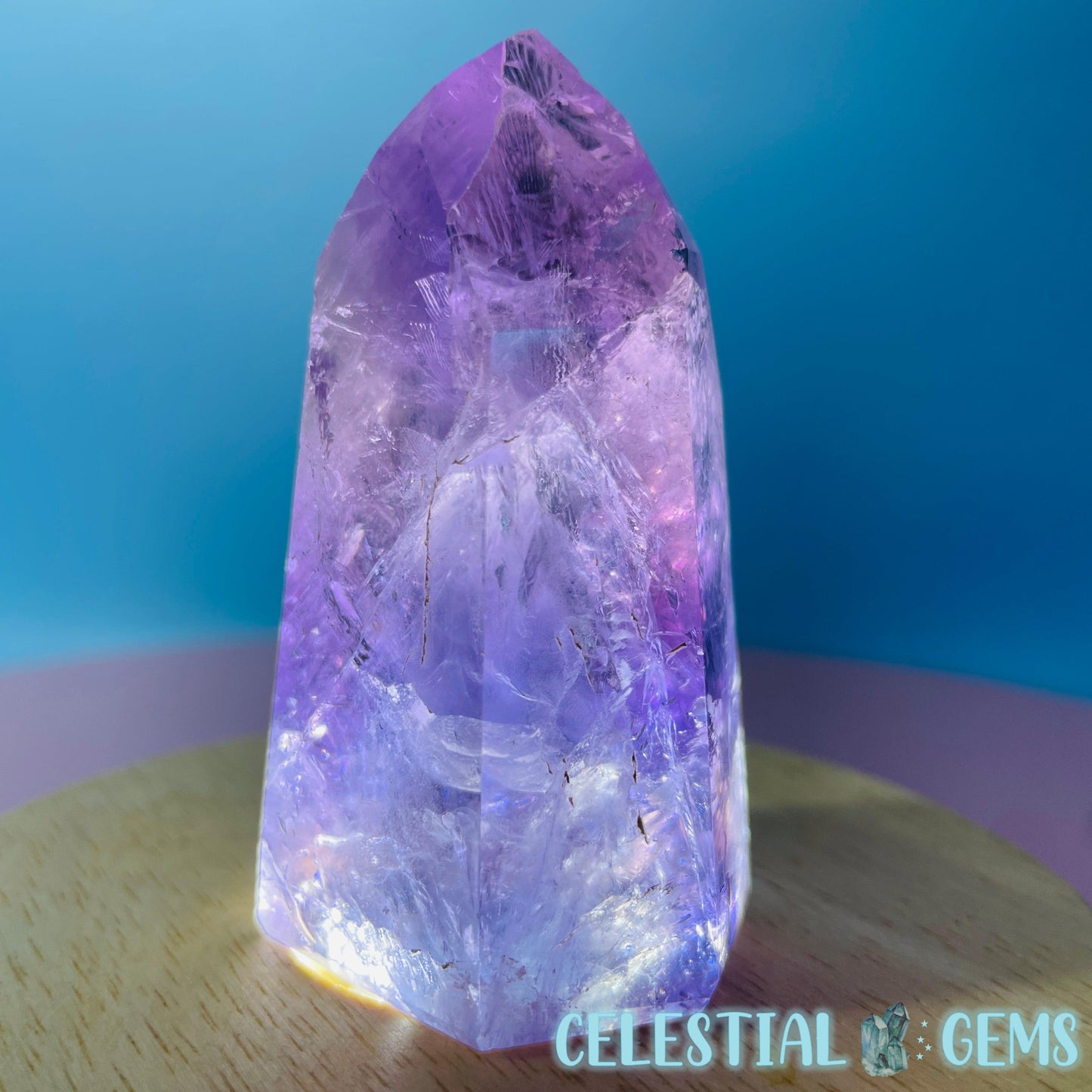 High Grade Amethyst Medium Tower