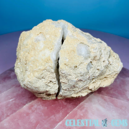 Cracked Quartz Raw Geode Large