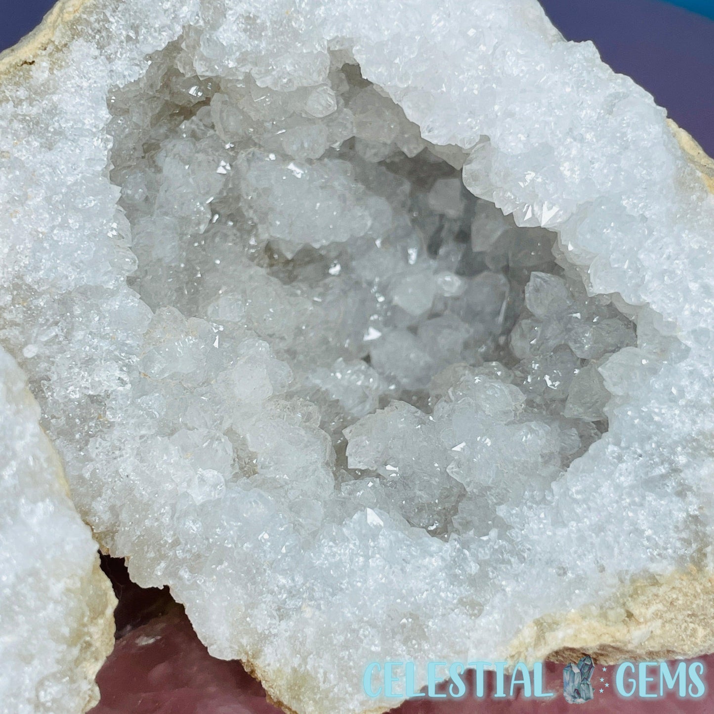 Cracked Quartz Raw Geode Large