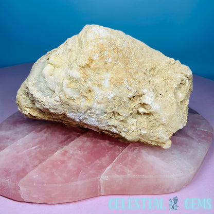 Cracked Quartz Raw Geode Large