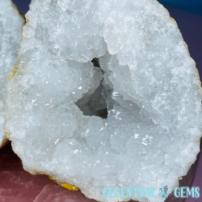 Cracked Quartz Raw Geode Large