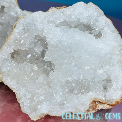 Cracked Quartz Raw Geode Large