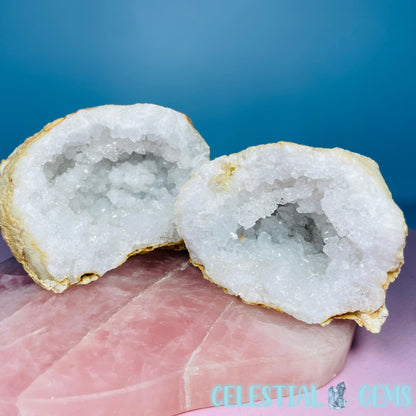 Cracked Quartz Raw Geode Large
