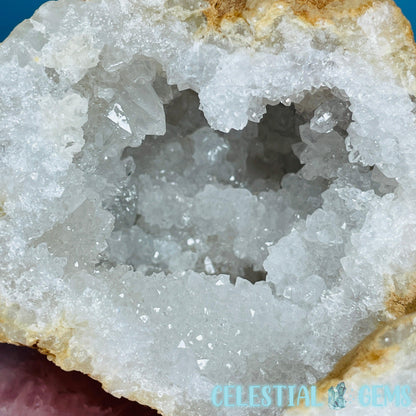 Cracked Quartz Raw Geode Large