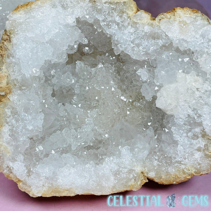 Cracked Quartz Raw Geode Large