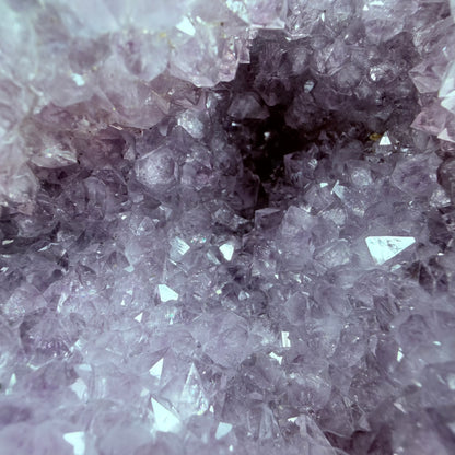 Amethyst Large Semi-Polished Geode Freeform with Agate (Video)