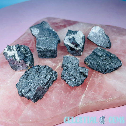 Galena Raw Small Cubic Chunk (Lead Sulfide)