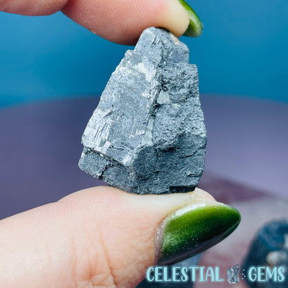 Galena Raw Small Cubic Chunk (Lead Sulfide)