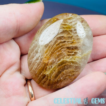 Thousand Layer Garden Quartz Palmstone