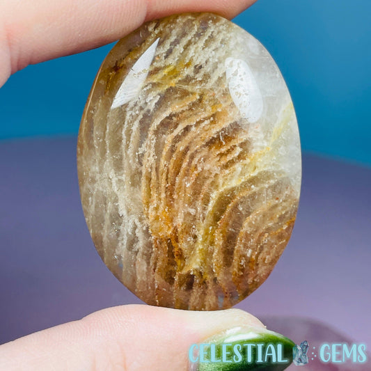 Thousand Layer Garden Quartz Palmstone